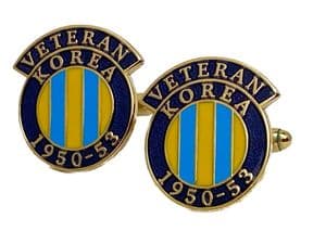 Korea British Armed Forces Veteran Military Cufflinks V3