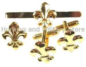 Manchester Regiment Gift Set, Cufflinks, Tie Clip, Lapel Badge