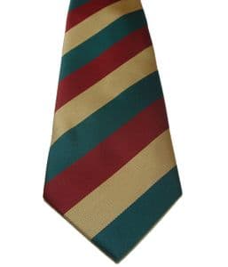 Mercian Regiment Military Striped Tie