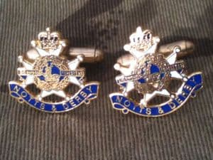 Notts and Derby Regimental Military Cufflinks