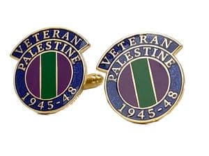 Palestine British Armed Forces Veteran Military Cufflinks V3