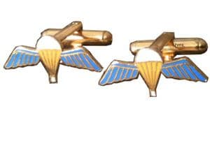 Parachute Qualification Wings Military Cufflinks