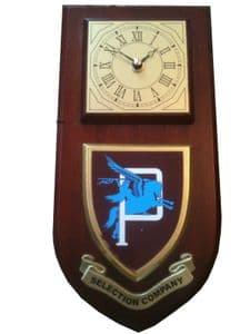 Parachute Regiment P Company Selection Regimental Wall Plaque Clock