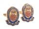 QLR Queen Lancashire Regiment Military Gift Set Cufflinks, Tie Clip and Lapel