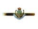 Queens Own Highlanders Gift Set Cufflinks, Tie Clp & Lapel Badge Set