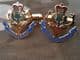 Queens Own Highlanders Gift Set Cufflinks, Tie Clp & Lapel Badge Set