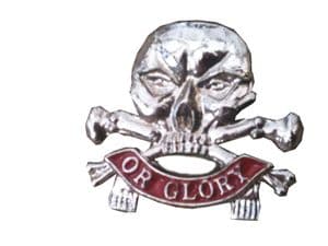 Queens Royal Lancers Lapel Regimental Military Badge