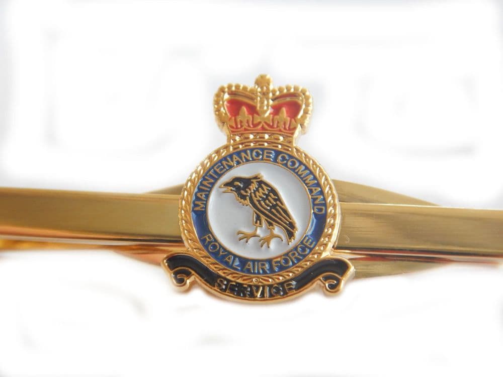 RAF Maintenance Command Royal Air Force Regimental Tie Clip Slide Bar