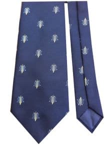 RAF Royal Air Force Fighter Command Regimental Cap Motif Tie