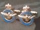RAF Royal Air Force Gift Set, Cufflinks, Tie Clip, Lapel Badge