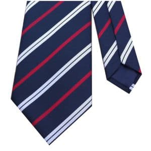 RCT Royal Corps of Transport Regimental Stripe Military Tie