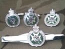 RGJ Royal Green Jackets Regimental Cufflinks/ Tie Clip/ Lapel Gift set