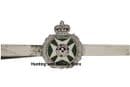 RGJ Royal Green Jackets Regimental Tie Clip Military Slide Bar