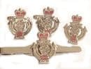 Royal Armoured Corps Gift Set, Cufflinks, Tie Clip, Lapel Badge
