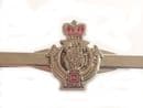 Royal Armoured Corps Military Tie Clip / Slide Bar