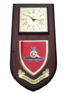 Royal Artillery Military Wall Plaque Clock
