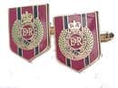 Royal Corps of Engineers Military Cufflinks Shield