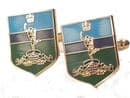 Royal Corps of Signals Military Cufflinks Shield
