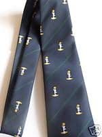 Royal Corps of Signals Regimental Cap Badge Motif Military Tie