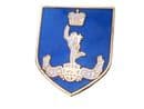 Royal Corps Of Signals Regimental Enamel Lapel Badge Shield