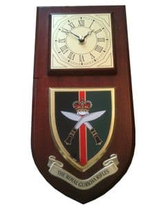 Royal Gurka Rifles Regimental Wall Plaque Clock