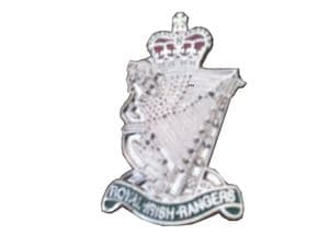 Royal Irish Rangers Regimental Military Lapel Badge