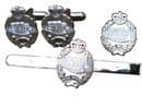 Royal Tank Regiment Gift Set, Cufflinks, Tie Clip, Lapel Badge