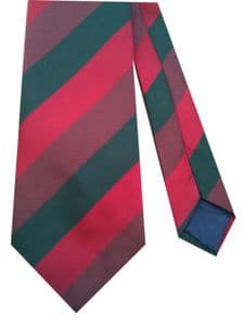Royal Tank Regiment Military Stripe Tie