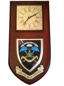 SBS Special Boat Service Regimental Wall Plaque Clock