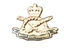 South Staffordshire Regiment Military Lapel Badge