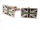 Thin Green Line Ambulance Service Cufflinks