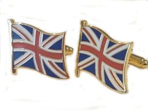 Union Jack Flag Cufflinks