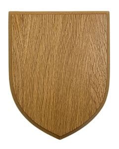 Wall Plaque Shield Plinth / Taxidermy LWT01