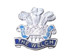 Welch Regiment Lapel Regimental Military Badge