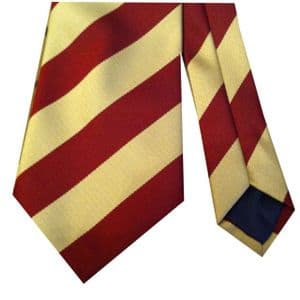 Worcestershire Regiment Military Stripe Tie
