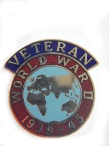 World War 2 Veteran Military Lapel Badge