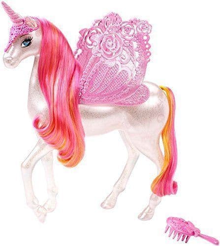 Barbie unicorn horse toy sale