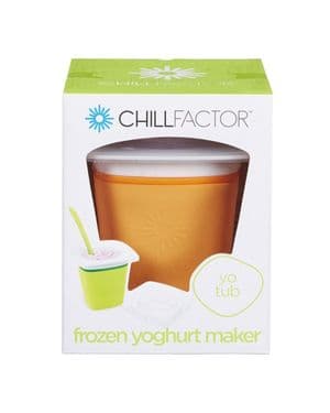 Chill Factor Squeeze Cup Frozen Yoghurt Maker - PEACH