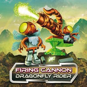 Construct A Bugz Character Building Firing Cannon - Dragonfly Rider
