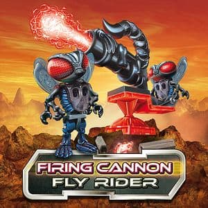 Construct A Bugz Character Building Firing Cannon - Fly Rider