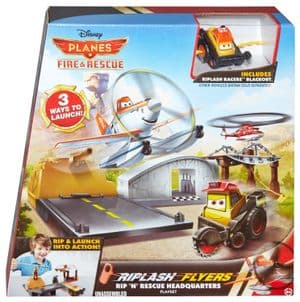 Disney Pixar Planes Fire & Rescue - Riplash Flyers Rip 'n' Rescue Headquarters