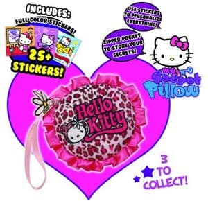Hello Kitty My Secret Micro Pillow Wristlet - Leopard Print