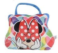 Minnie Mouse Cushion Pillow & Bag to Go - 2 in 1 - Peek a Bow