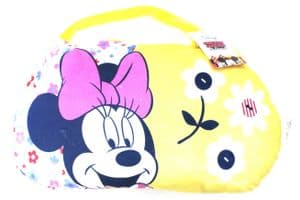 Minnie Mouse Cushion Pillow & Bag to Go - 2 in 1 - YELLOW