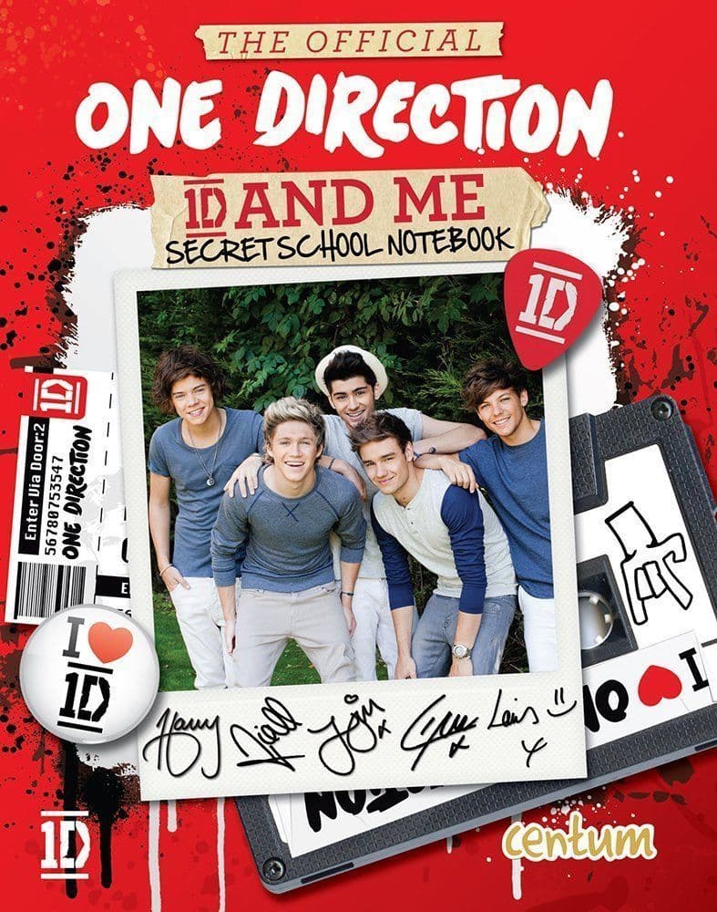 One Direction 1D and Me Secret School Notebook
