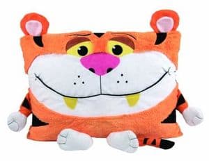 Snuggle Pets Shamzees Pillow Eating Friends - Bally Tiger