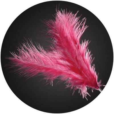 3 Feathers Spray Fuchsia