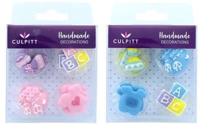 ABC Baby Sugar Decorations