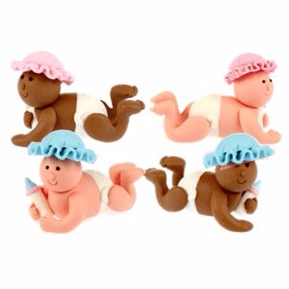 CLAYDOUGH BABY WITH  HAT