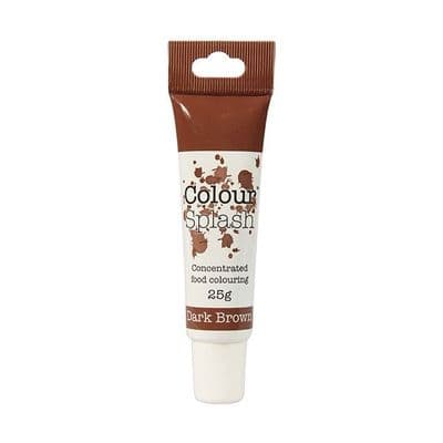 Colour Splash Gel - Dark Brown - 25g 